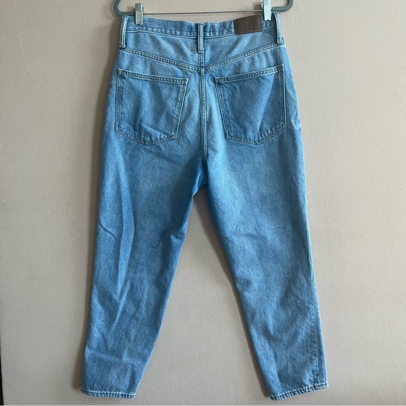 Madewell Women’s The Momjean in Gilford Wash Ripped‎ Edition size 30 High Waist - Picture 8 of 15